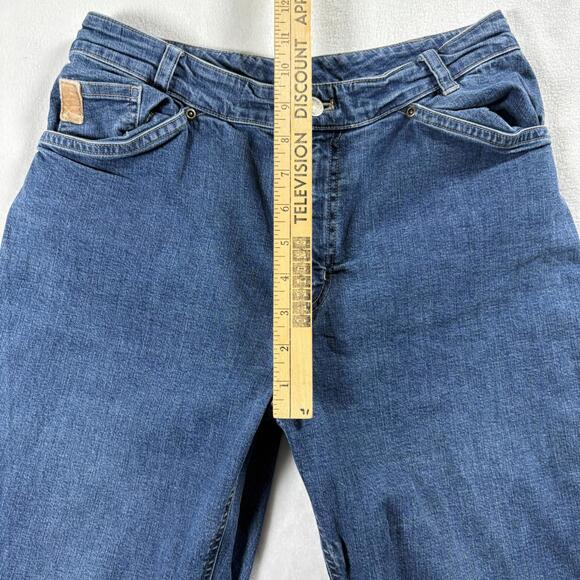 J.Jill Out Of The Blue Womens Size 6 Straight Fit Medium Wash Vintage Jeans 90s - Picture 9 of 11